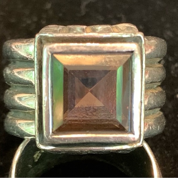 Silpada Smokey Quartz Ring - Picture 3 of 5
